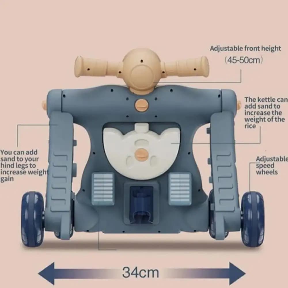 واکر کودک Baby walkers مدل 2in1 — تصویر ۵