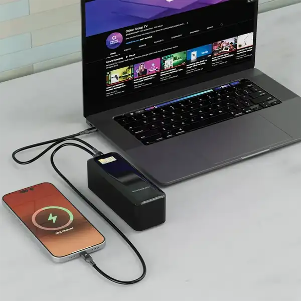 پاوربانک 27000 هزار پاورولوژی مدل Powerology NeuroVolt 140W — تصویر ۳