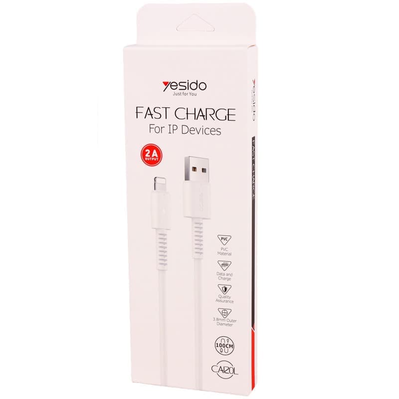 کابل لایتنینگ آیفون یسیدو YESIDO CA120L — تصویر ۶