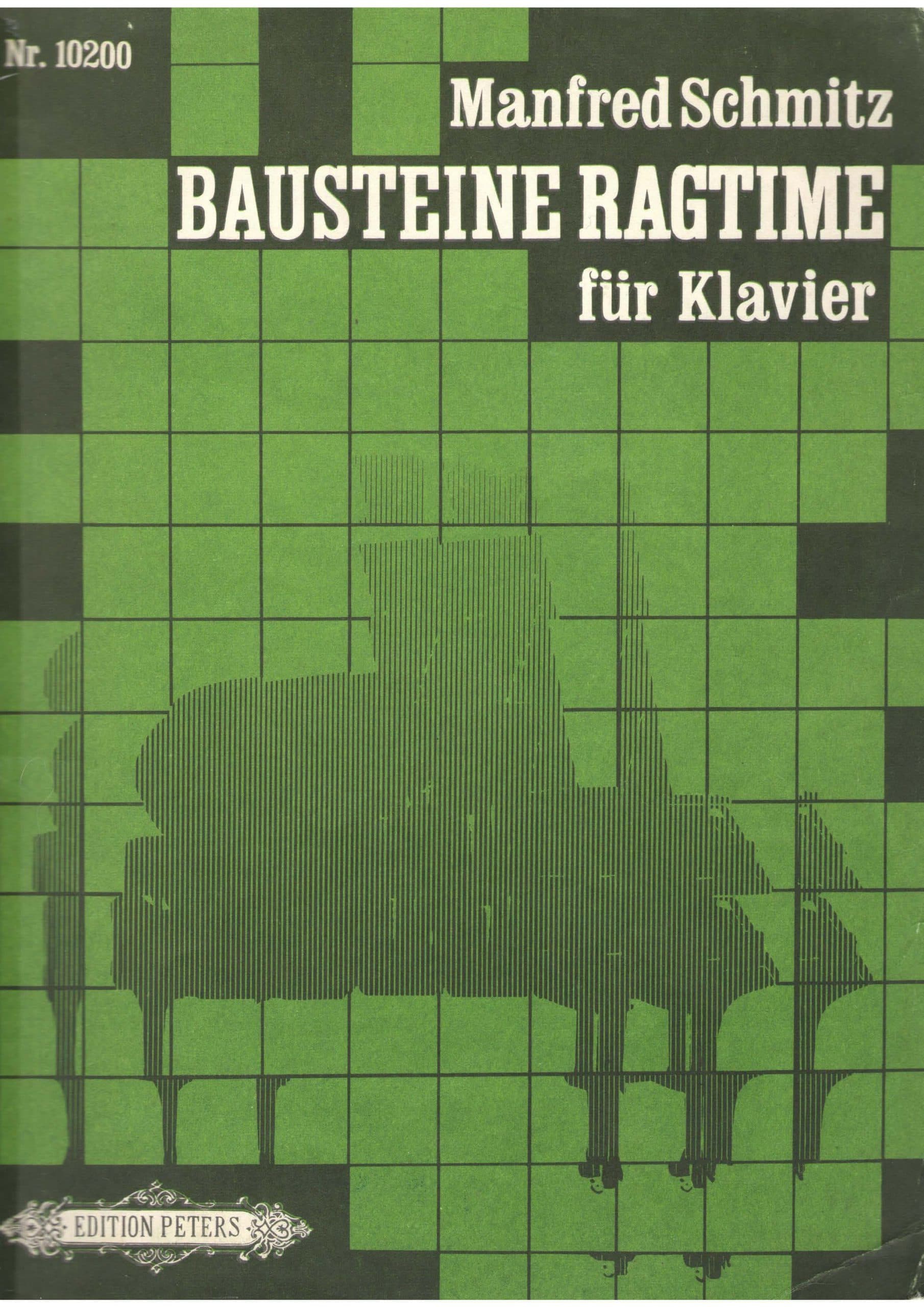 Manfred Schmitz – Basic Ragtime for Piano