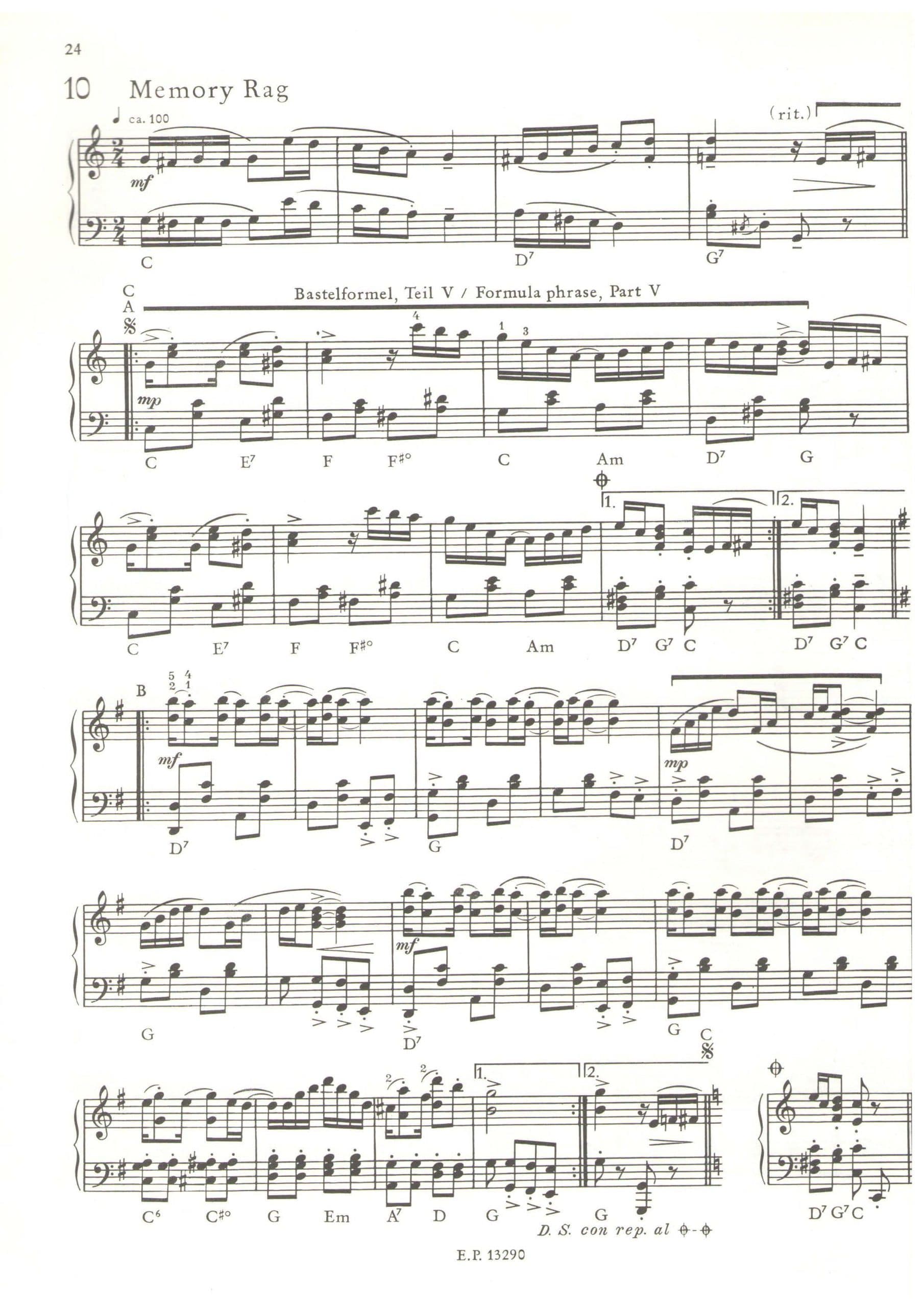 Manfred Schmitz – Basic Ragtime for Piano — تصویر ۲
