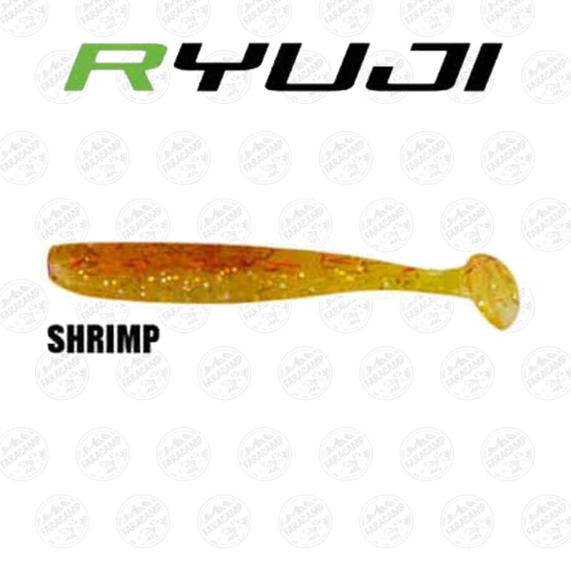 طعمه لور ماهی ژله ای ریوجی ۱۰ سانتی بسته ۶ عددی RYUJI SLIM SHAKER SHRIMP — تصویر ۲