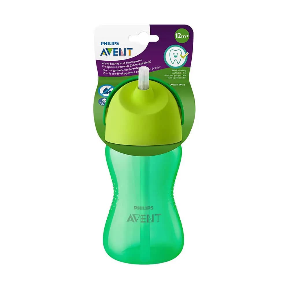 لیوان نی دار فیلیپس اونت Philips Avent حجم 300 میلی لیتر — تصویر ۳