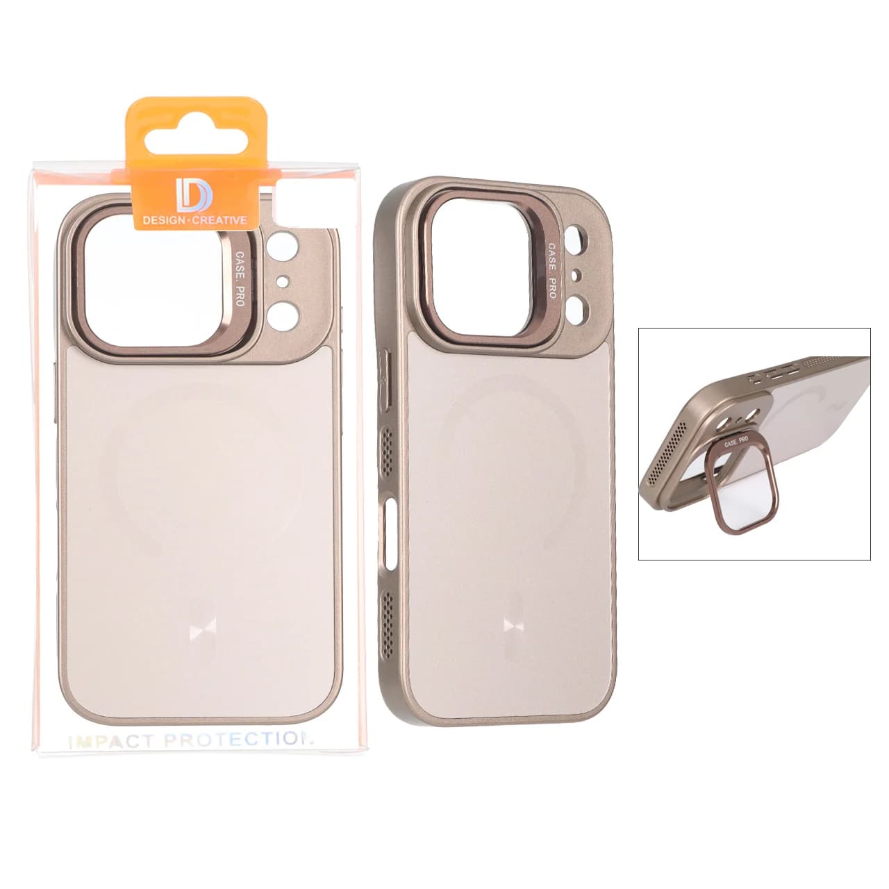قاب اورجینال PVD Case Pro استندشو MagSafe مدل Apple iPhone 17 Pro — تصویر ۳