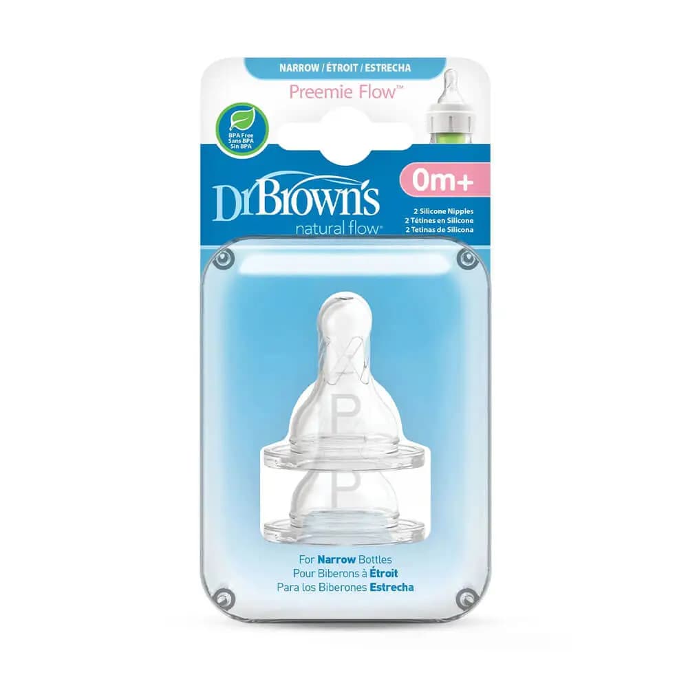 سرشیشه باریک +0 ماه نوزاد زودرس دکتر براون Dr Browns