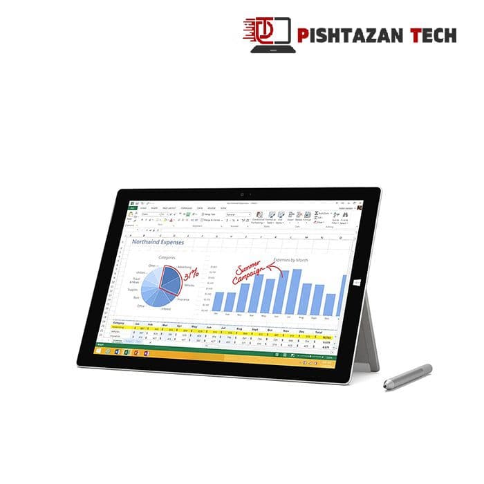 سرفیس مایکروسافت مدل pro3-i3 — تصویر ۲