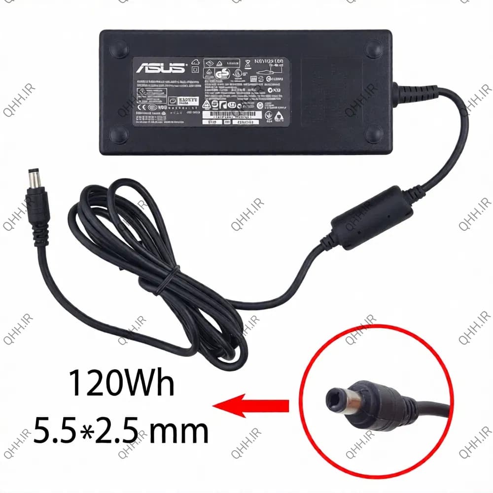 آداپتور لپ تاپ ایسوس 19V 6.3A Gimo Plus — تصویر ۸