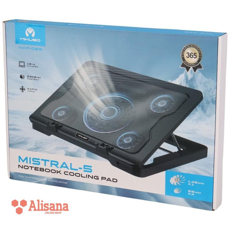 پایه خنک کننده میکاسو مدل NCP-065 Mistral-5 — تصویر ۲