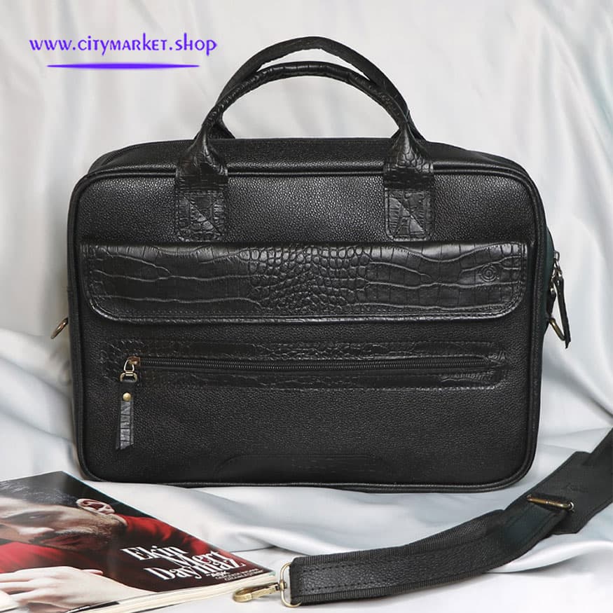 کیف چرم اداری کارانوس مدل VB2 — تصویر ۲