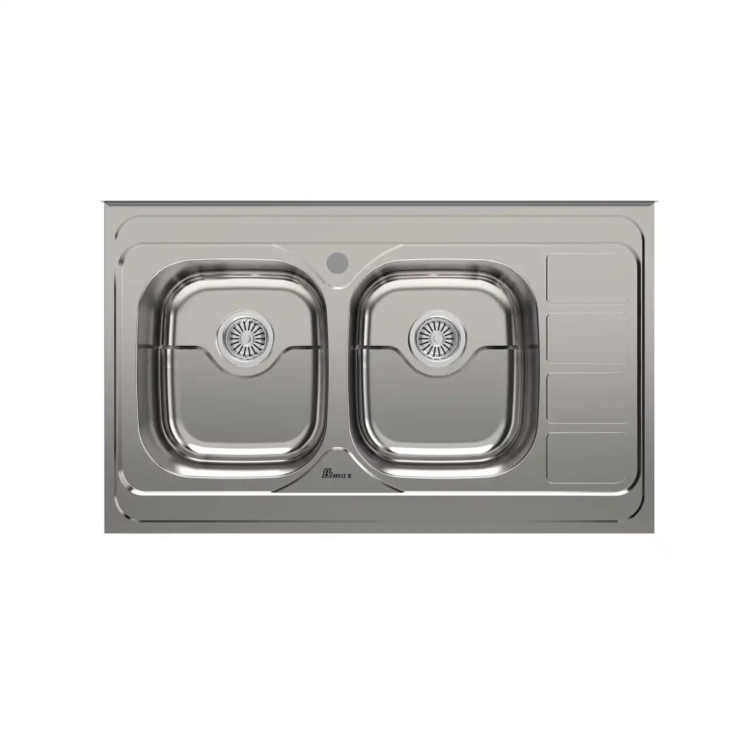 سینک ظرفشویی روکار بیمکث BS 939 ابعاد 60 * 100