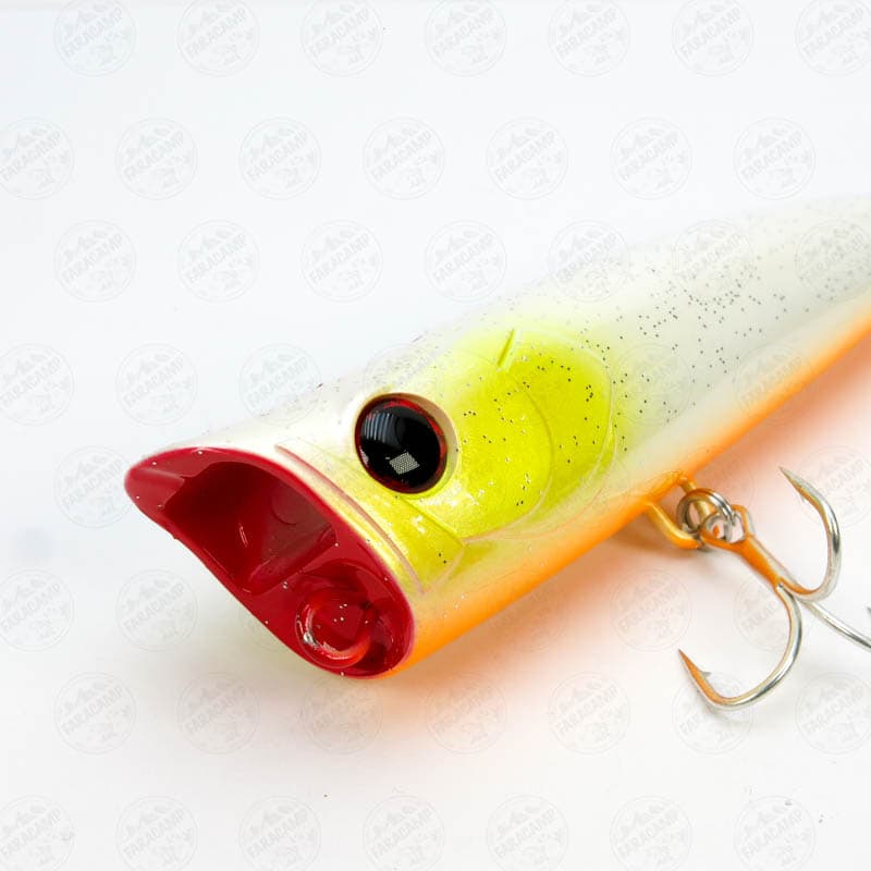 لور پاپر فلوت ریوجی ۱۰سانت، ۲۴ گرم قلاب ST46 – NO:4 مدل RYUJI POP WALKER 100 PEARL YELLOW HEAD — تصویر ۳