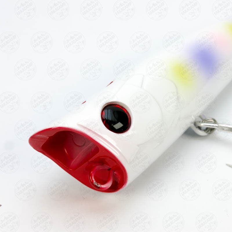 لور پاپر فلوت ریوجی ۱۰سانت، ۲۴ گرم قلاب ST46 – NO:4 مدل RYUJI POP WALKER 100 PEARL RAINBOW — تصویر ۵