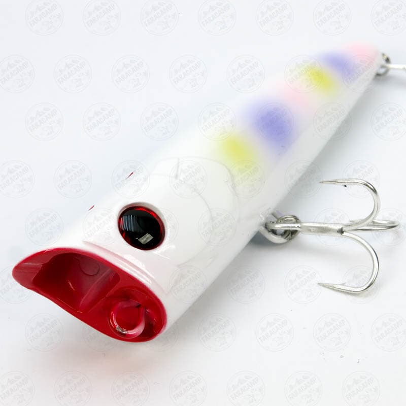 لور پاپر فلوت ریوجی ۱۰سانت، ۲۴ گرم قلاب ST46 – NO:4 مدل RYUJI POP WALKER 100 PEARL RAINBOW — تصویر ۶