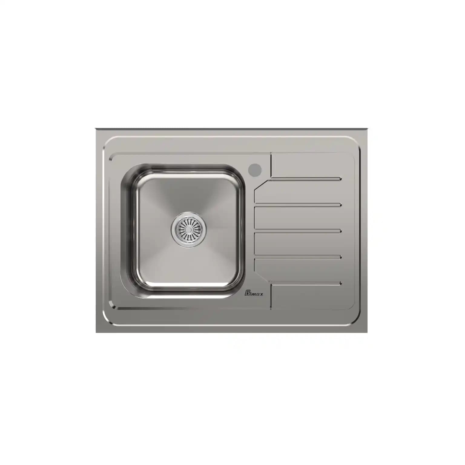 سینک ظرفشویی روکار بیمکث BS 933 ابعاد 60 * 80