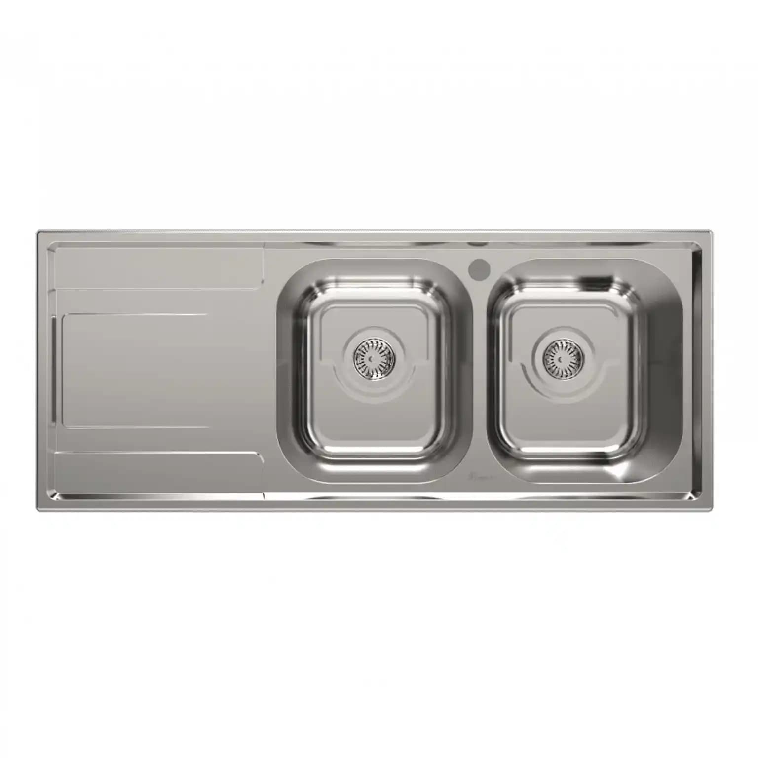سینک ظرفشویی توکار بیمکث BS 923 ابعاد 50 * 120