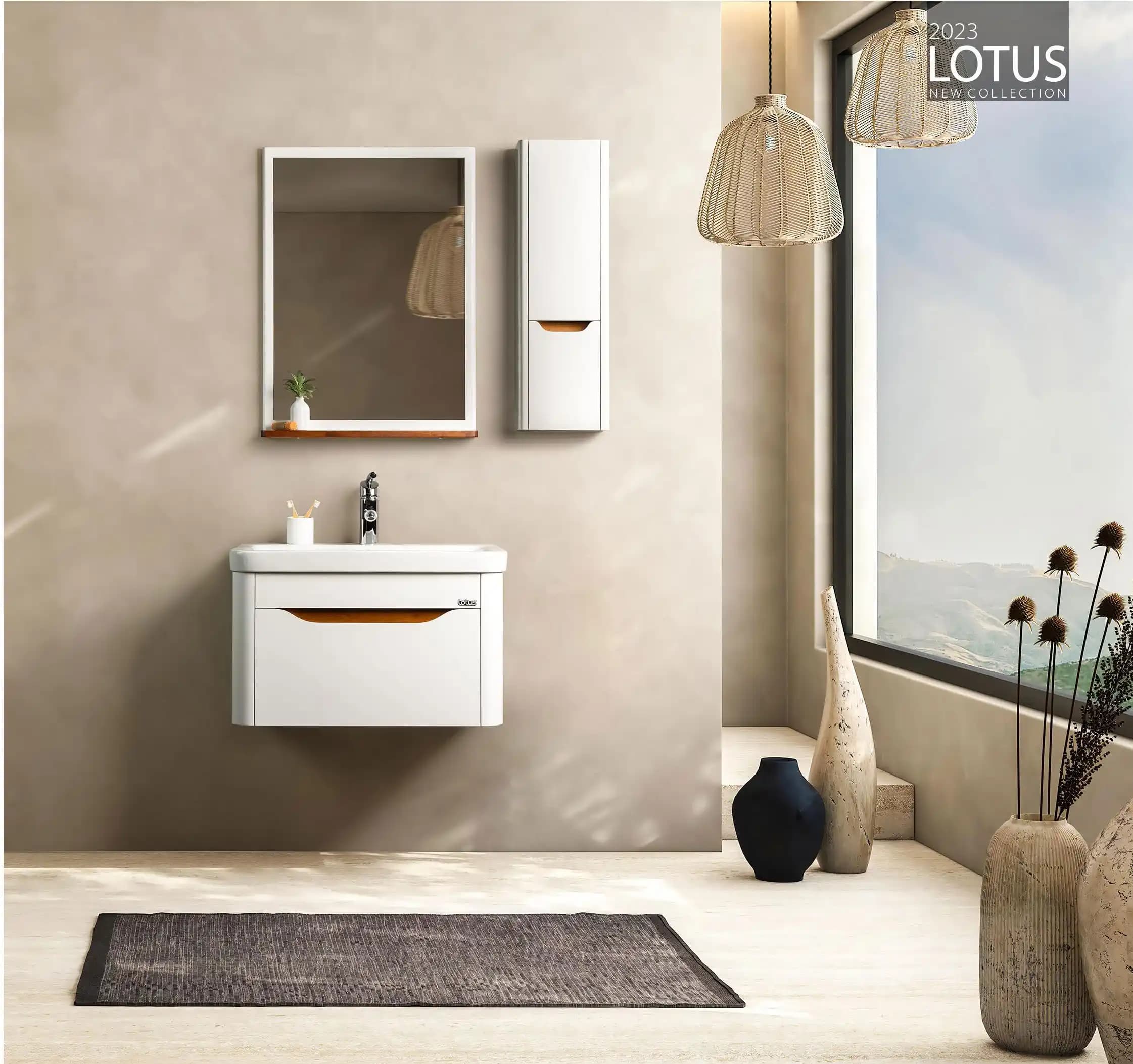 کابینت و روشویی طرح مدرن کوئین QUEEN 700 ابعاد 46 * 70 سانتیمتر — تصویر ۴