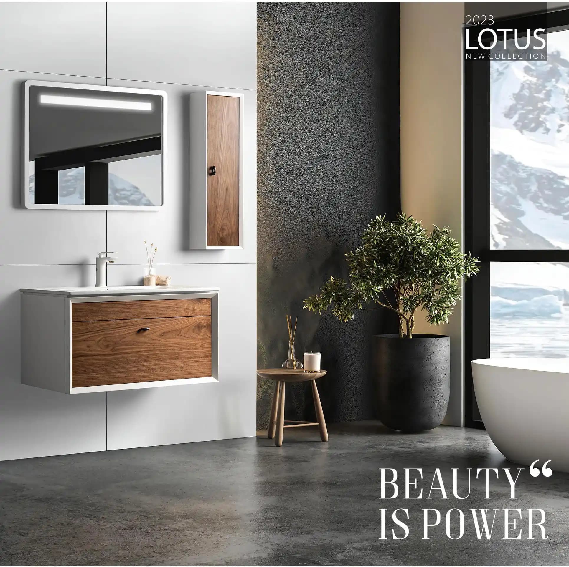 کابینت و روشویی طرح آرت دکو فارست FOREST ابعاد 46 * 81 سانتیمتر