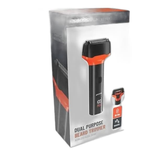 ماشین اصلاح دوکاره پرودو Porodo Beard Trimmer مدل PD-LSRSHAV-BK — تصویر ۲