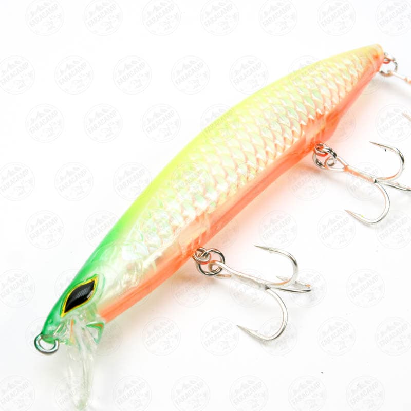 لور فلوت ریوجی ۱۴سانت، ۲۸ گرم مدل RYUJI FLASH MINNOW CHART BACK — تصویر ۴