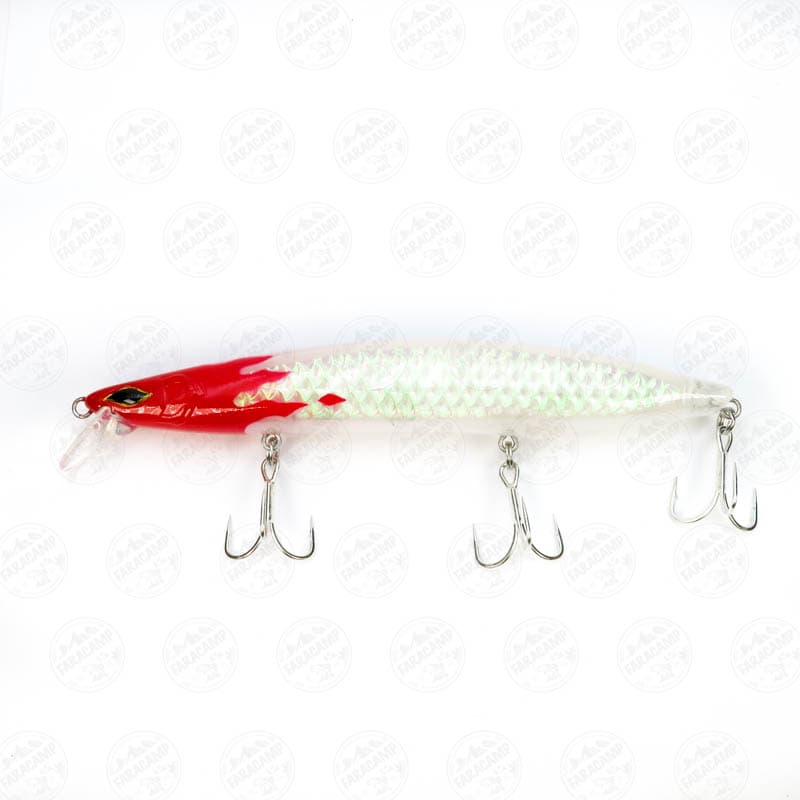 لور فلوت ریوجی ۱۴سانت، ۲۸ گرم مدل RYUJI FLASH MINNOW RED HEAD
