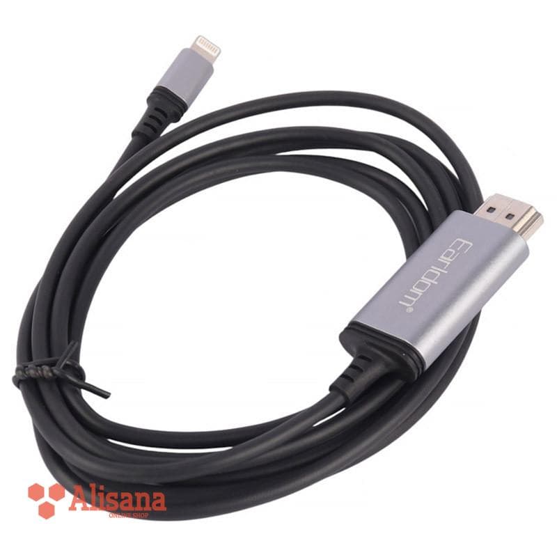 کابل تبدیل لایتنینگ به HDMI ارلدام مدل W35 طول 2 متر — تصویر ۸