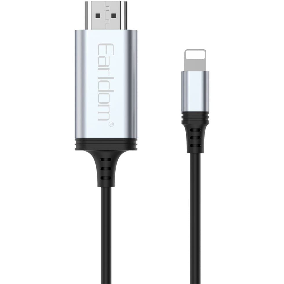 کابل تبدیل لایتنینگ به HDMI ارلدام مدل W35 طول 2 متر — تصویر ۹