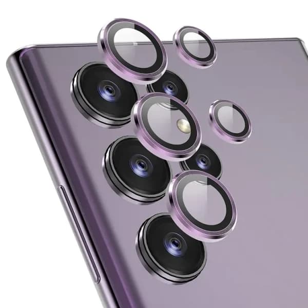 گلس لنز دوربین گرین لاین برای سامسونگ Galaxy s23 ultra مدل HD plus
