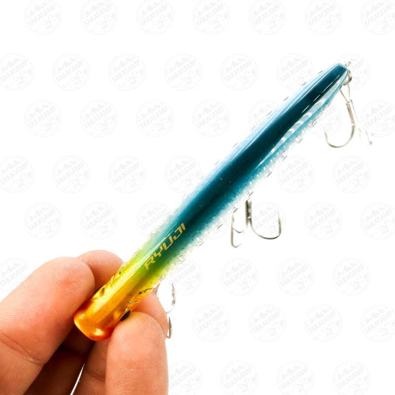 لور فلوت ریوجی ۹ سانت، ۸ گرم مدل RYUJI 3D POP EYE 22T — تصویر ۶