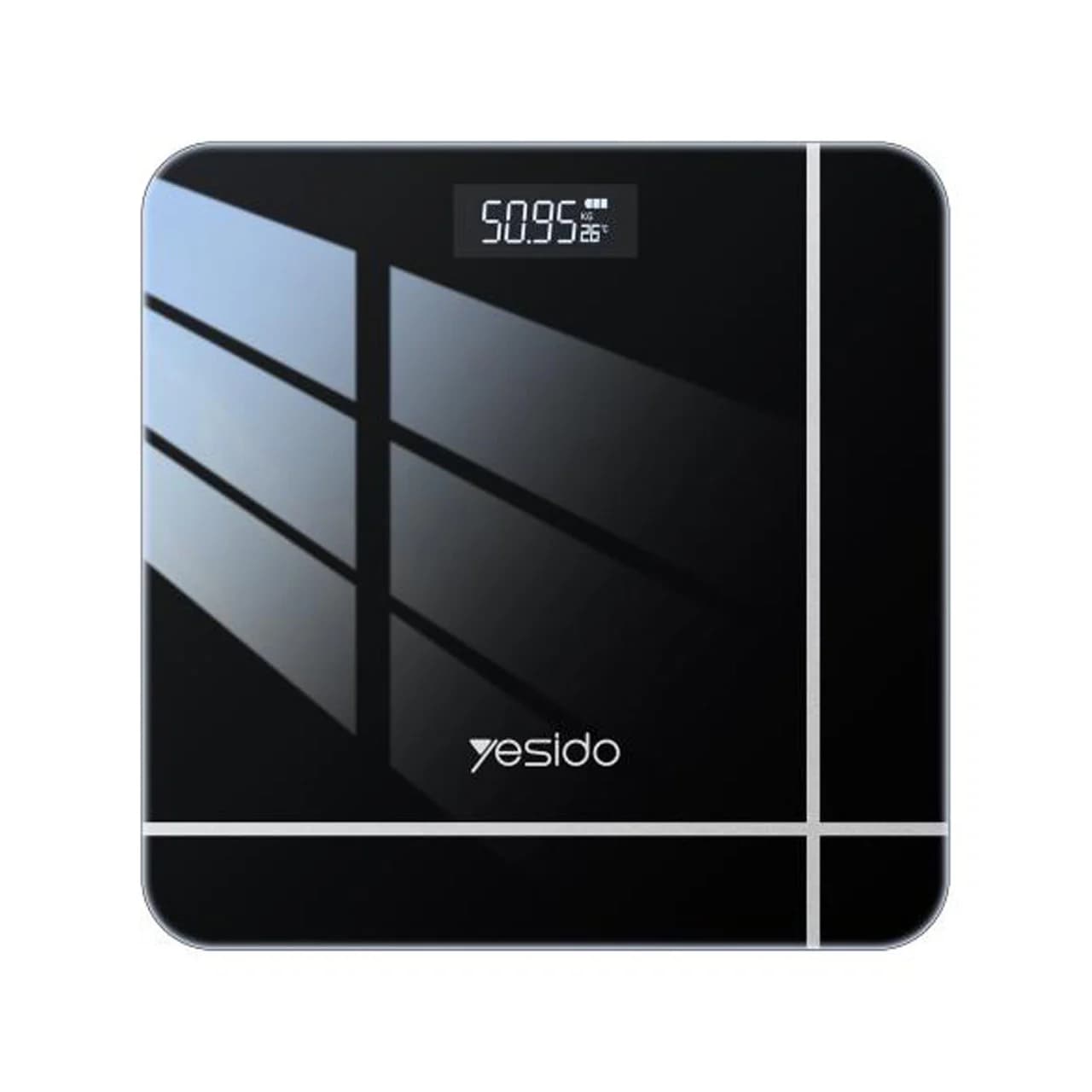 ترازوی هوشمند Yesido مدل MG09 – مشکی (گارانتی12 ماه تعویض نیکان همراه)