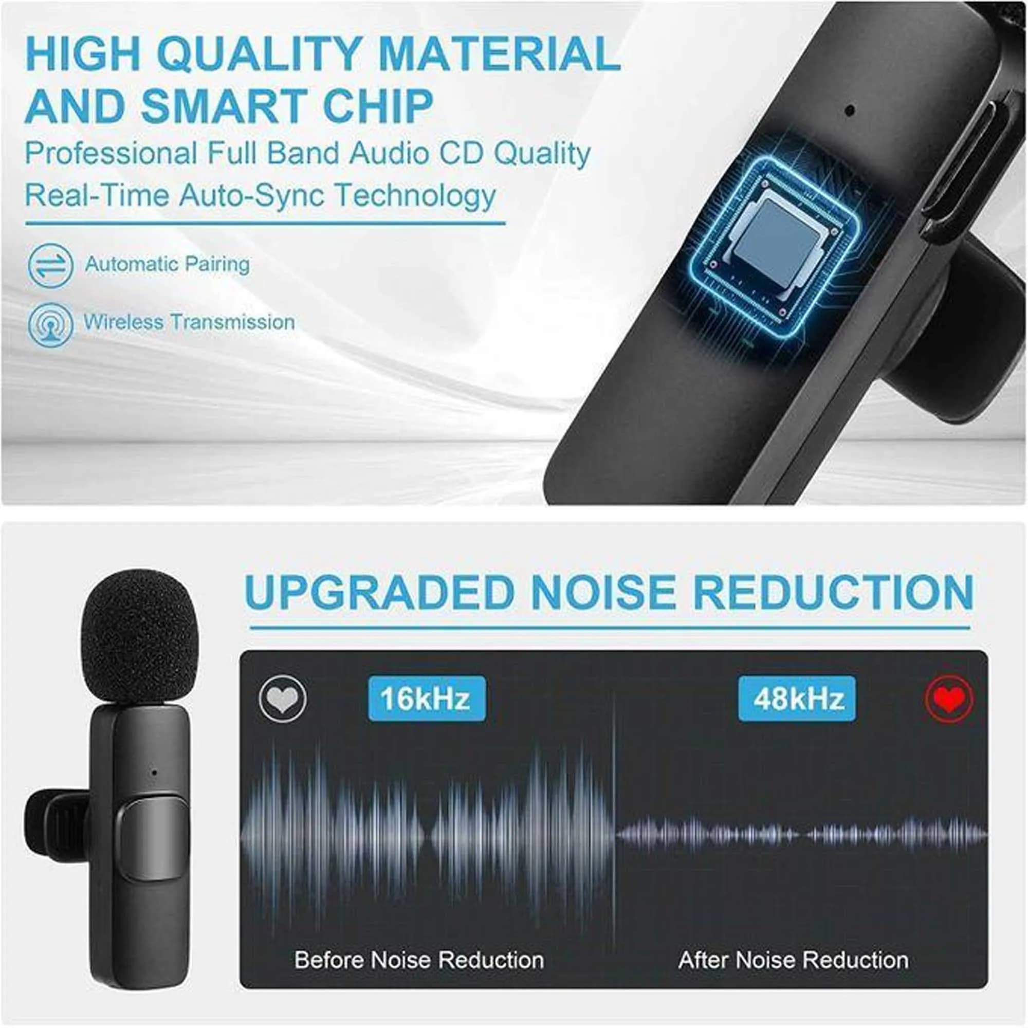 میکروفون یقه ای بیسیم گرین GREEN SOLO WIRELESS — تصویر ۳