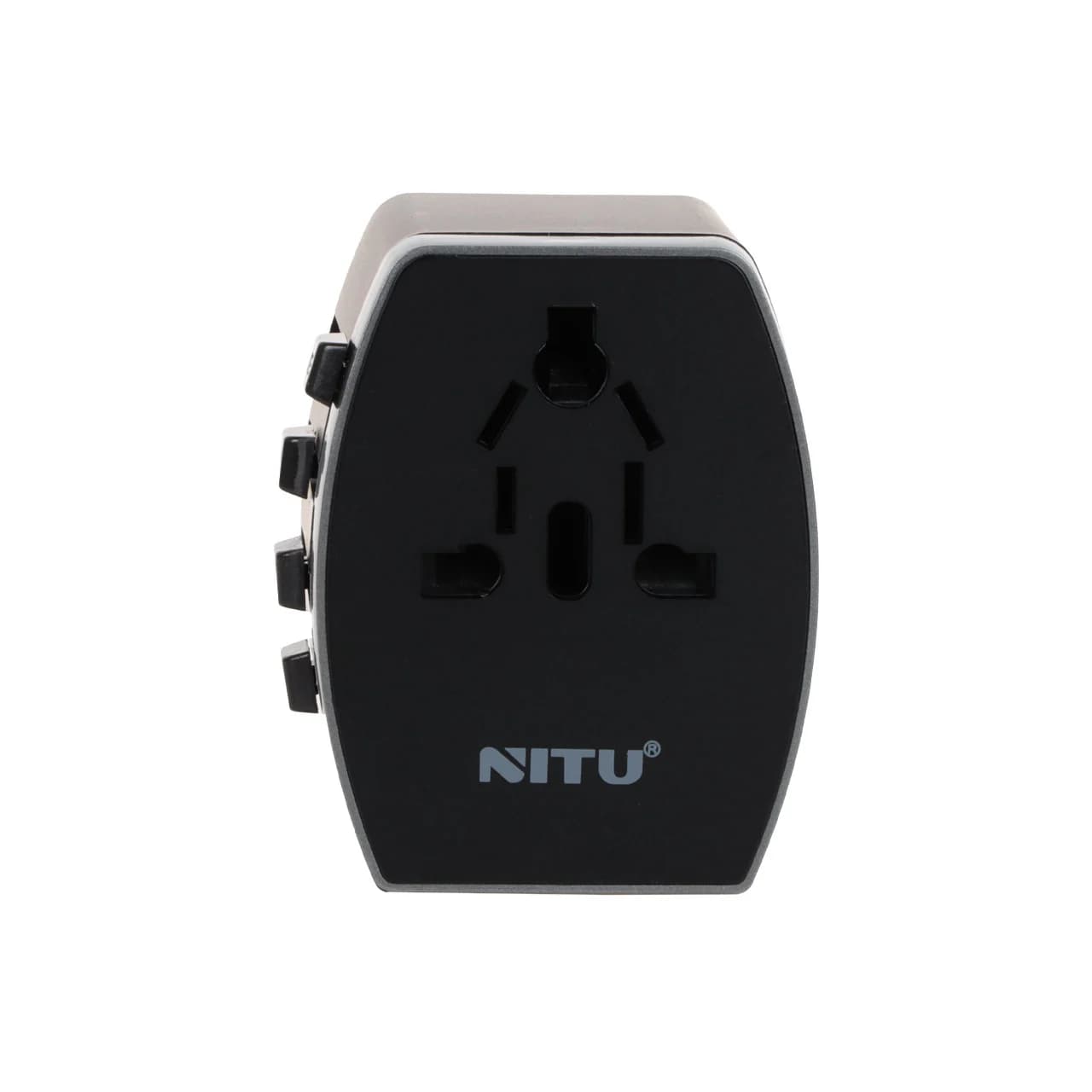 تبدیل برق 3 به 3 NITU مدل NT-A6 – مشکی (گارانتی 18 ماه تعویض نیکان همراه) — تصویر ۲