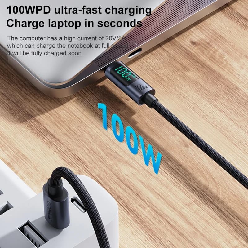 کابل 100 وات تایپسی به تایپسی یسیدو YESIDO CA158 — تصویر ۵