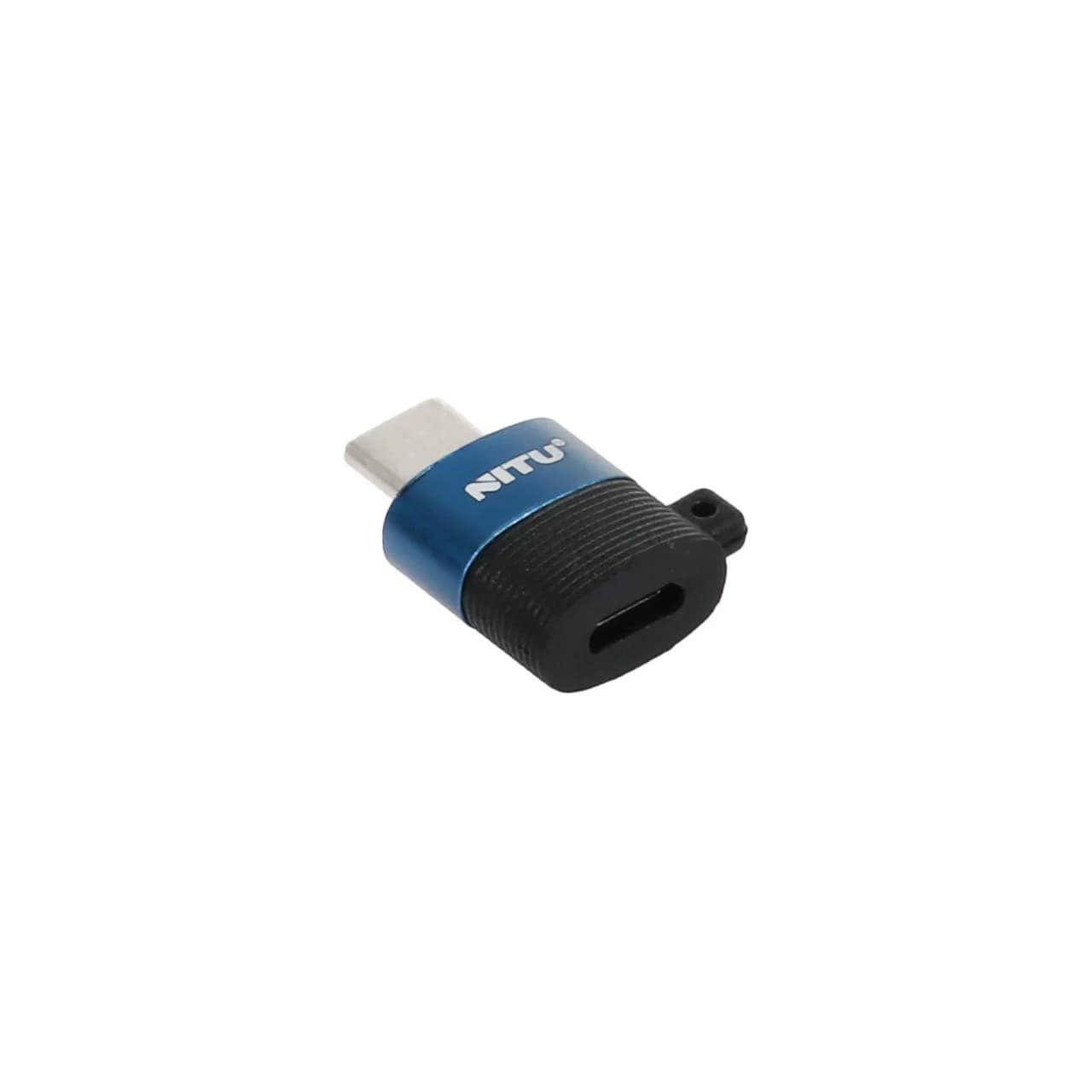 تبدیل NITU MicroUSB TO Type-C مدل CN11 – مشکی آبی (گارانتی 12 ماه تعویض نیکان همراه) — تصویر ۲