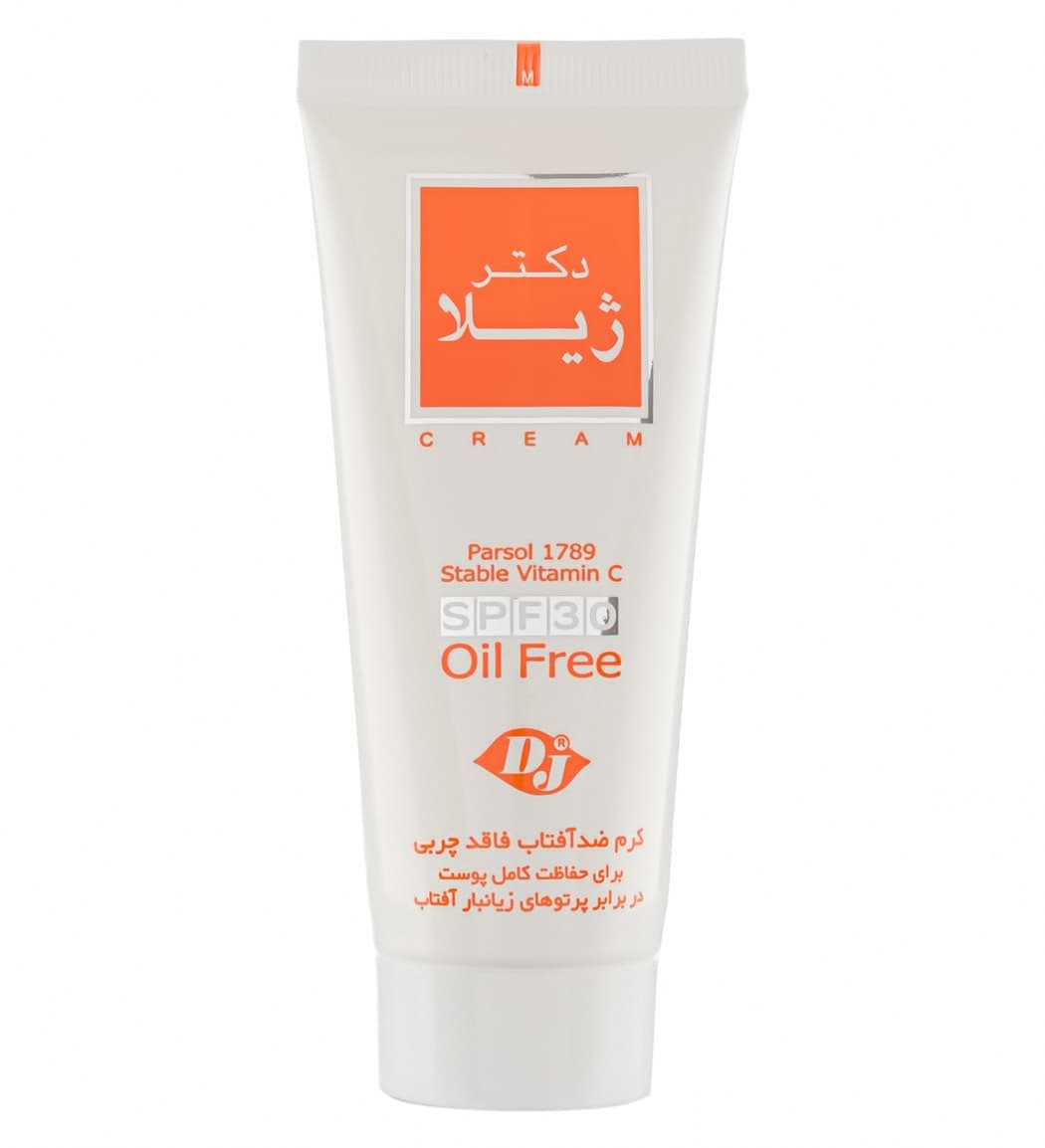کرم ضد افتاب دکتر ژیلا بی رنگ اس پی اف 30