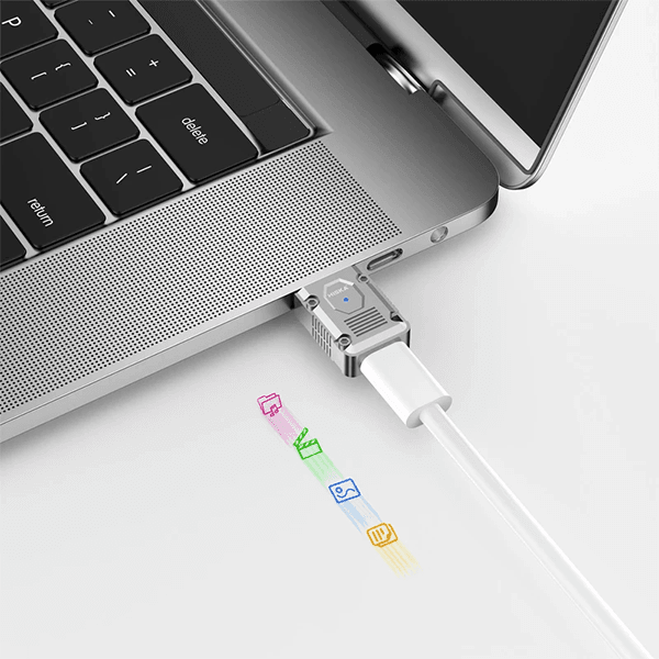 مبدل USB OTG به USB-C هیسکا مدل H9 — تصویر ۴