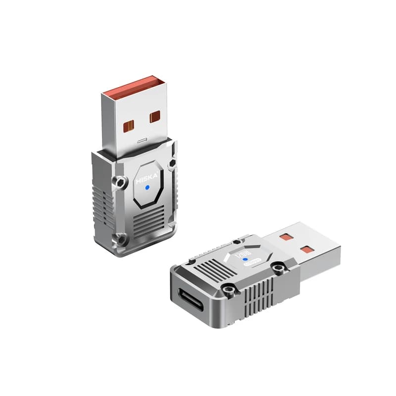 مبدل USB OTG به USB-C هیسکا مدل H9 — تصویر ۶