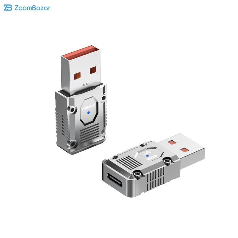 مبدل USB OTG به USB-C هیسکا مدل H9 — تصویر ۸