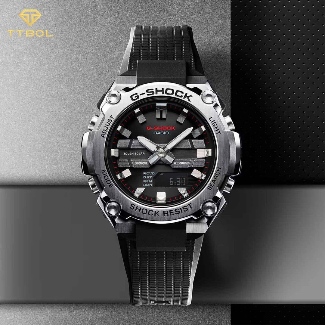 ساعت مچی مردانه کاسیو جیشاک CASIO G-SHOCK GST-B600-1A — تصویر ۳
