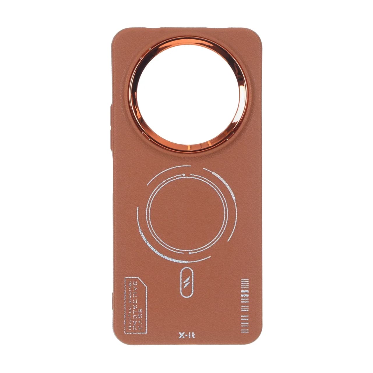 قاب Armor لنز متال Texture طرح مگ سیف Xiaomi Redmi A3 / A3x / Poco C61