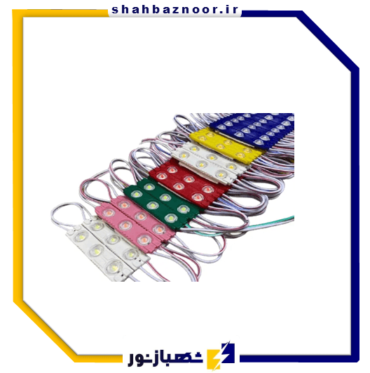 لنز دار بلوکی بنفش 12 ولت 3 وات کد 51 — تصویر ۲