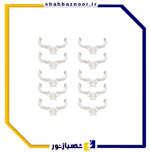 گیره مهتابی FPL بسته 10 عددی کد 04