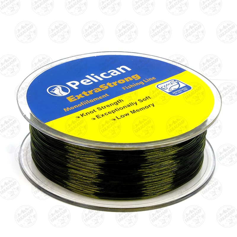 نخ نایلونی ماهیگیری پلیکان ۲۵۰ متری سایز ۰.۵۰ , Pelican Extra Strong 0.50 mm — تصویر ۲