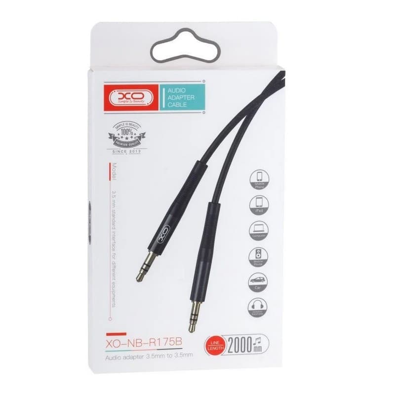 کابل AUX مدل XO-NB-R175B طول 2 متر