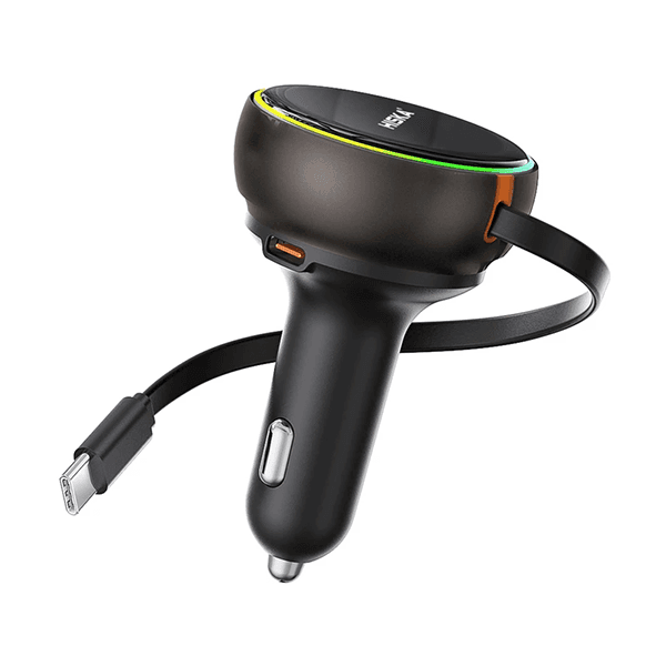 شارژر فندکی 80 وات هیسکا مدل HCC-337