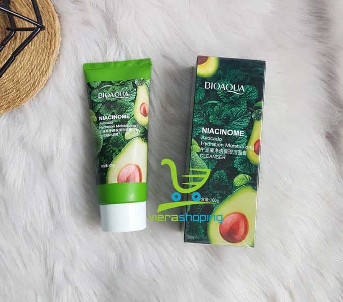 شوینده صورت آووکادو بیواکوا BIOAQUA Niacinome Avocado — تصویر ۴