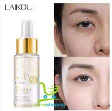 سرم طلای 24 عیار و حلزون و شکوفه گیلاس لایکو LAIKOU — تصویر ۲