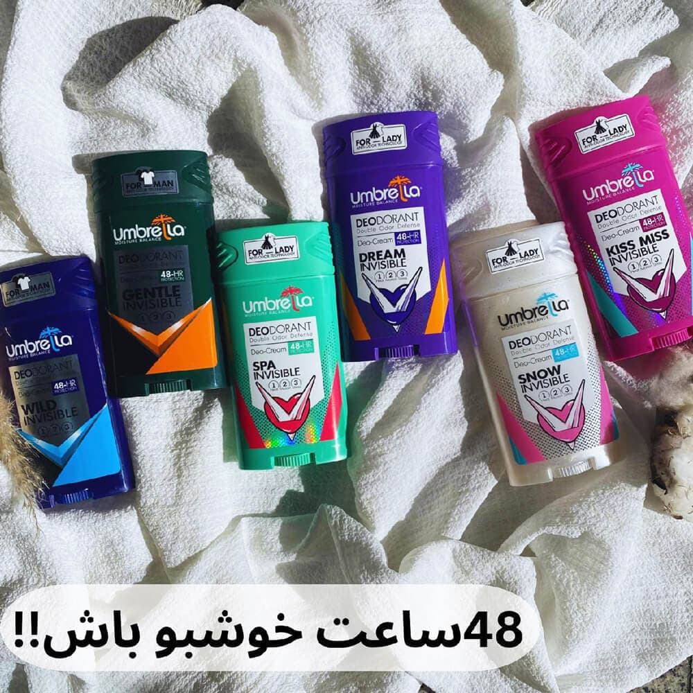 استیک ضد تعریق زنانه آمبرلا مدل اسنو — تصویر ۳