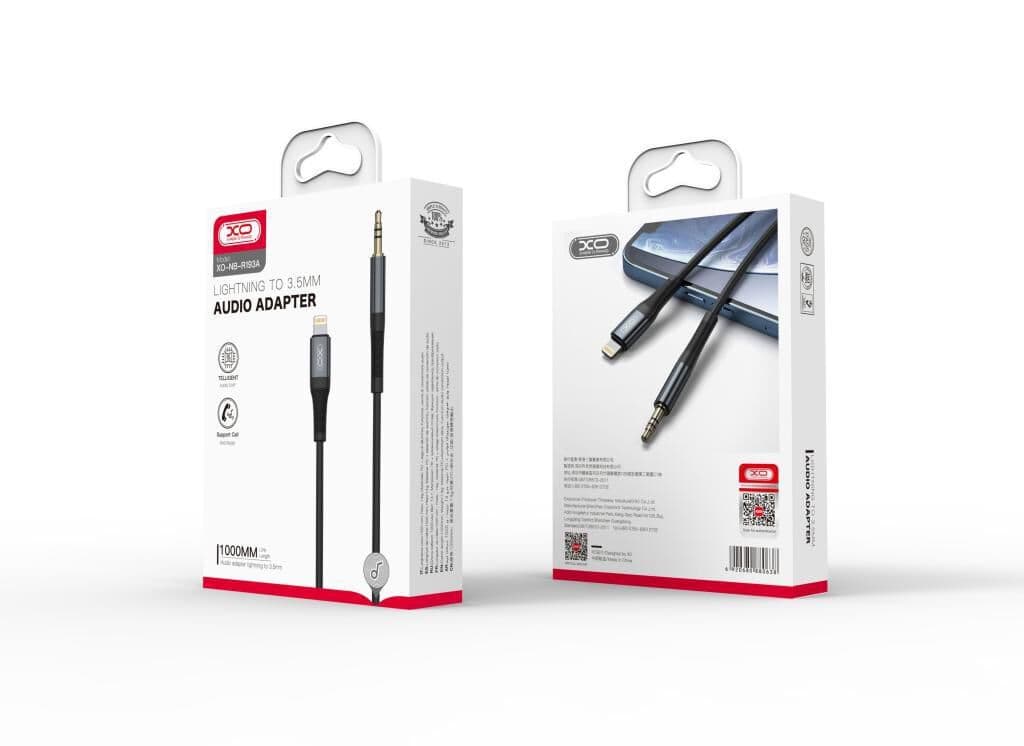 کابل تبدیل Lightning به AUX مدل XO-NB-R193A