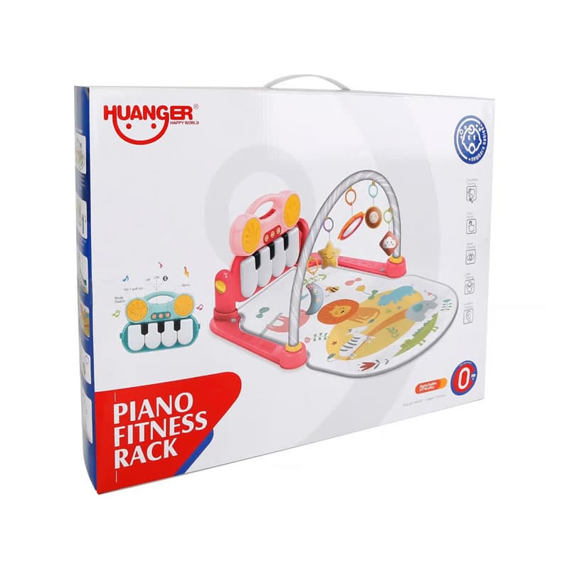 تشک بازی کودک طرح حیوانات 635 636 هانگر Huanger بلوتوثی — تصویر ۴