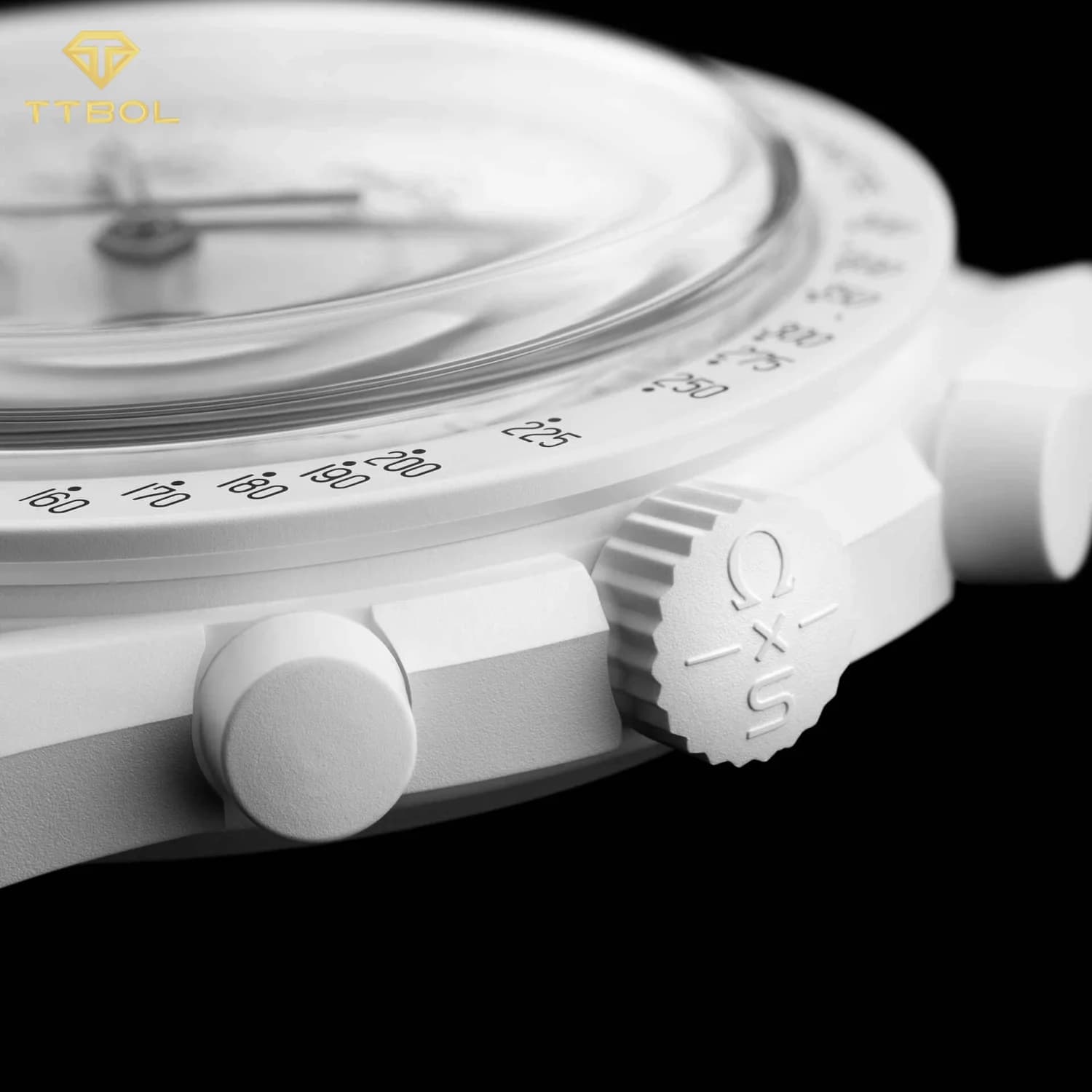 ساعت مچی امگا سواچ اسنوپی OMEGA SWATCH MISSION TO THE MOONPHASE SO33W700 — تصویر ۵